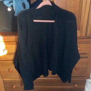Black cardigan